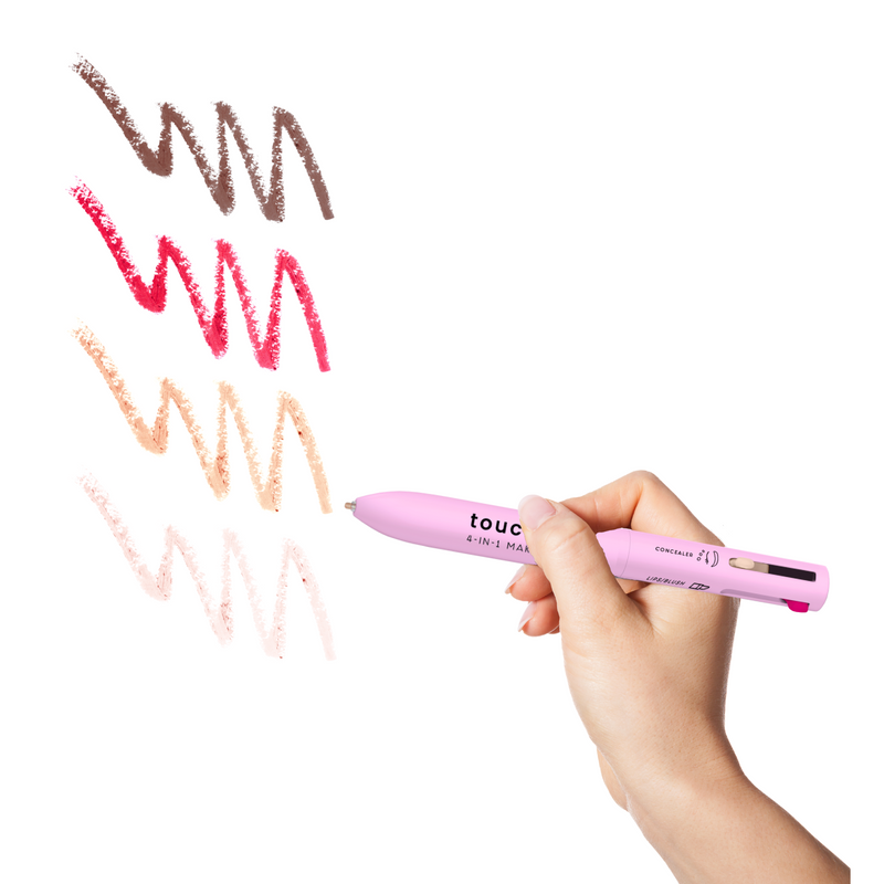 Touch Up 4-in-1 Makeup Pen (Concealer, Eye/Brow Liner, Lip/Blush, & Br –  Katelia Beauty